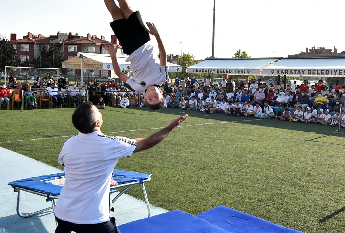 10 Bin Çocuğumuz Karatay Spor Okullarında Eğitim Gördü